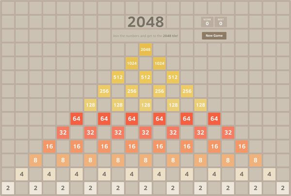 2048 - juegos como slither.io están desbloqueados
