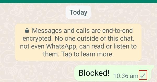 one grey tick on WhatsApp one grey tick on WhatsApp