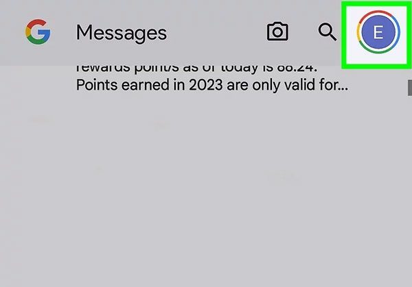 Google-Messages-profile Google Messages profile