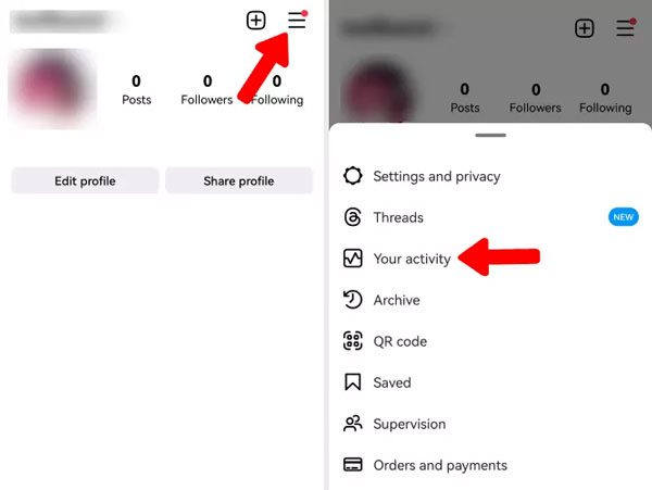 Instagram-your-activity Instagram your activity