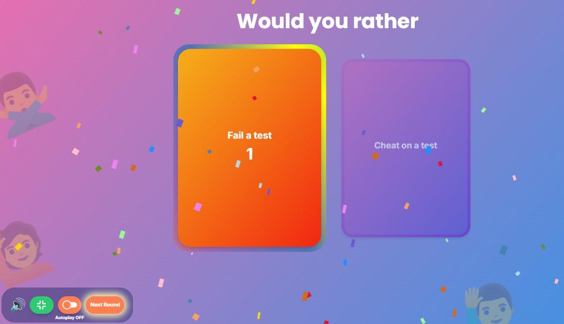 Would-you-rather Would you rather