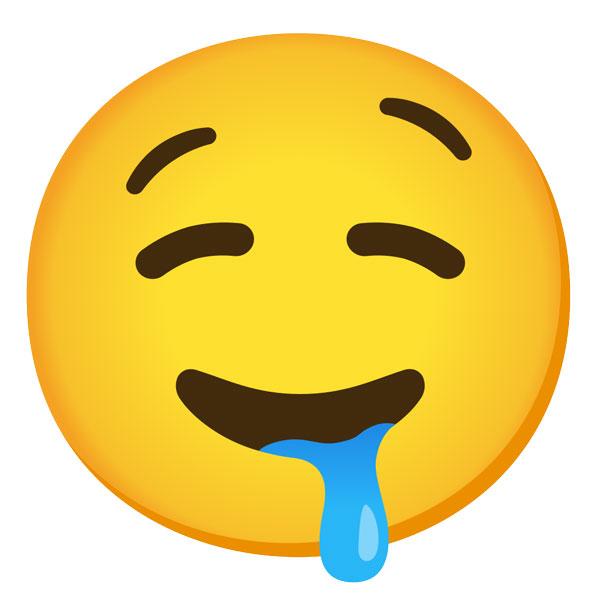Слюни эмодзи