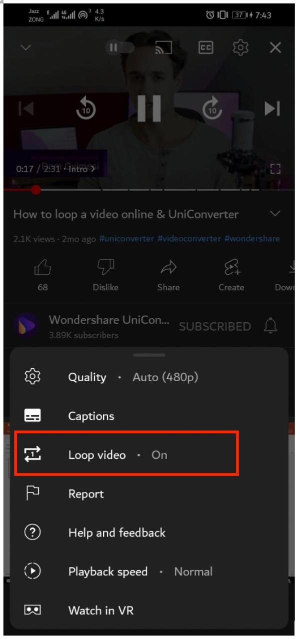 video loop