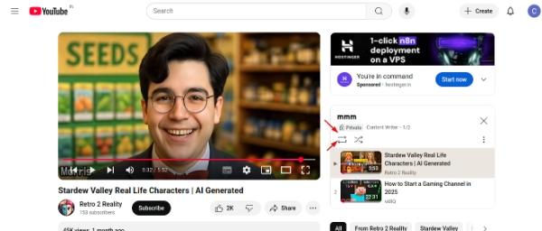 Loop YouTube Video Palilist