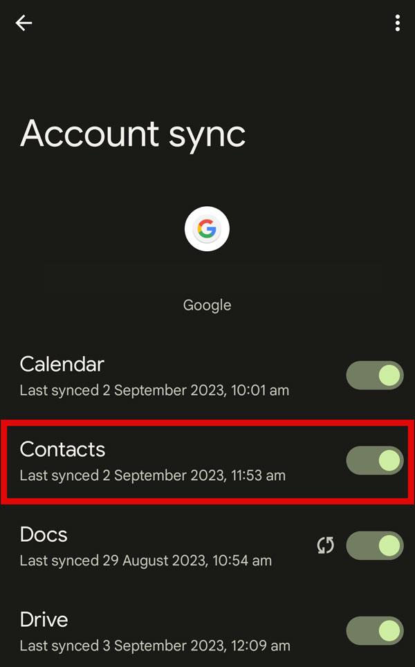  Google同步設置