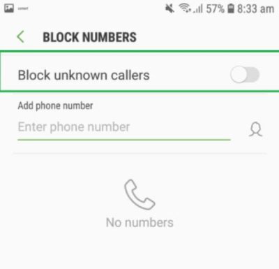 How to block restricted calls on your phone 6