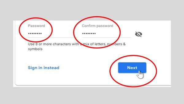 Cách tạo tài khoản Gmail trên Mobile 2