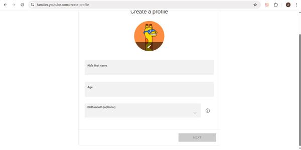 create-a-profile-for-your-kids create a profile for your kids