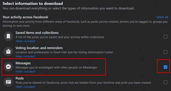 download-messages download messages