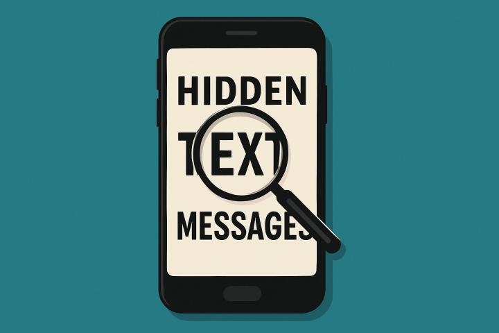 Jak najít skryté textové zprávy na Androidu