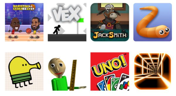 types of games are available on Unblocked Games 24h