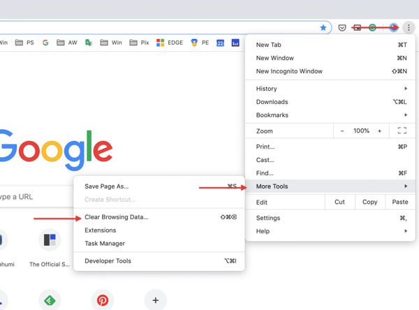 Clear-browsing-data Clear browsing data
