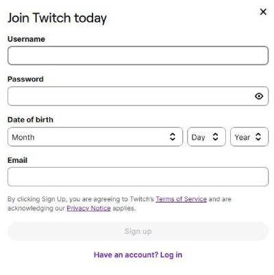 Comment créer un compte Twitch sûr pour vos enfants 1