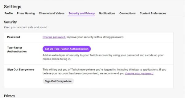 Comment créer un compte Twitch sûr pour vos enfants 2