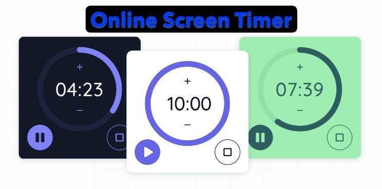 Online-screen-timer Online screen timer