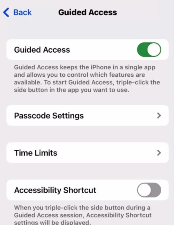 Passcode Settings Passcode Settings