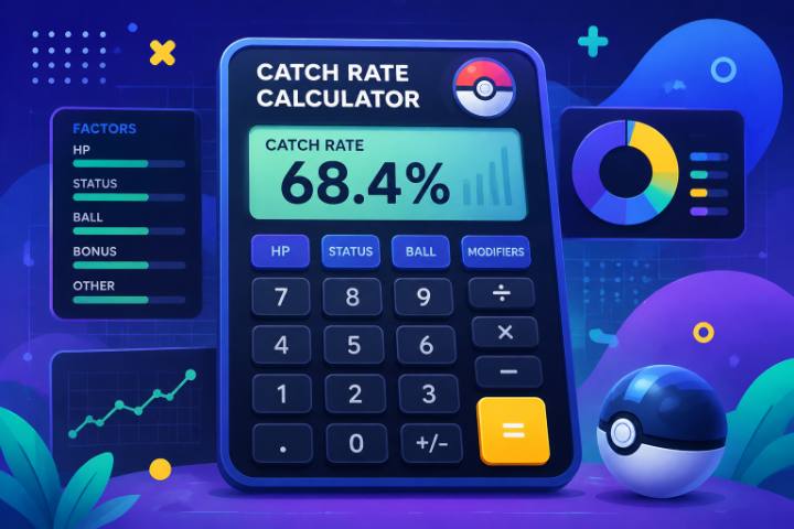 各世代のトップポケモン捕獲評価計算機