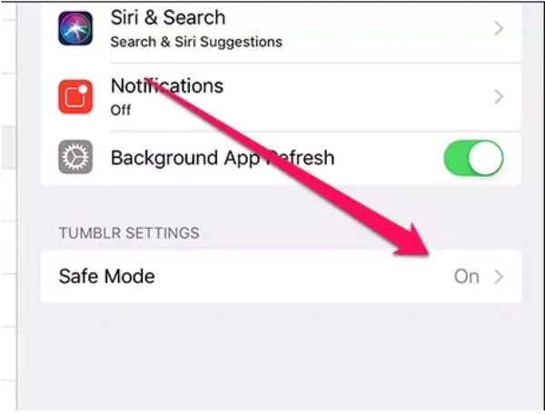 Tumblr-safe-mode-iOS Tumblr safe mode iOS