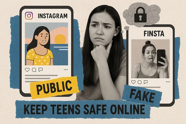 What is a Finsta & How to keep teens safe online