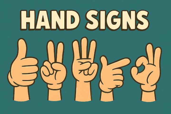 Understanding and teaching hand signs: Keeping kids safe