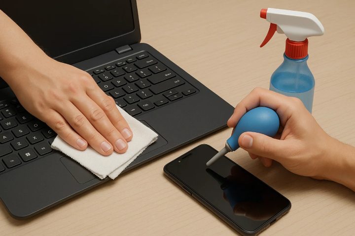 Cách làm sạch các thiết bị điện tử mà không làm hỏng chúng