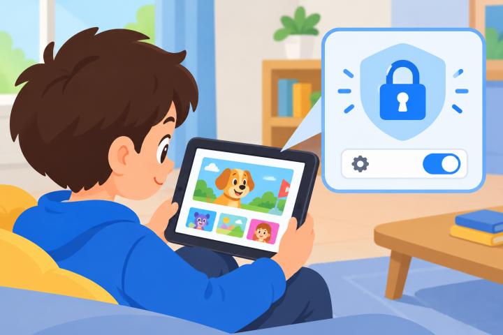 YouTube Kidsで画面をロックする方法：ステップバイステップガイド