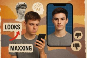 What is looksmaxxing AI & how does it affect teen body image