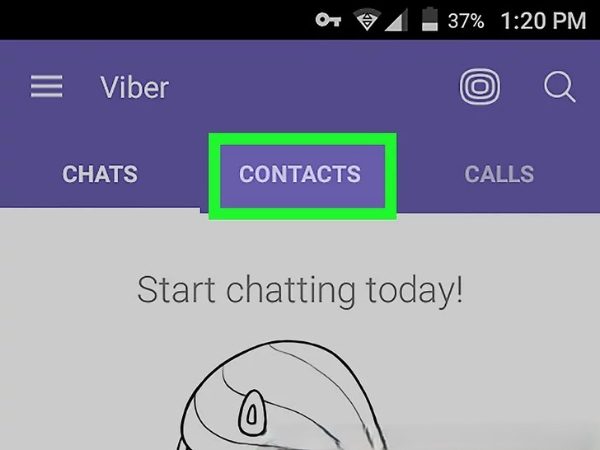 Viber 聊天或聯絡人