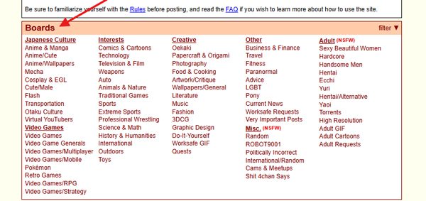 4chan boards