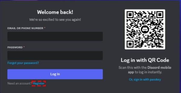 Discord sign up guide 1