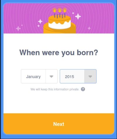 How to create a scratch account 5