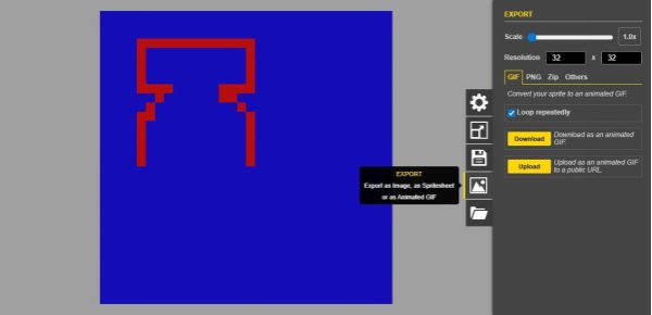 How to create an account on Piskel 8