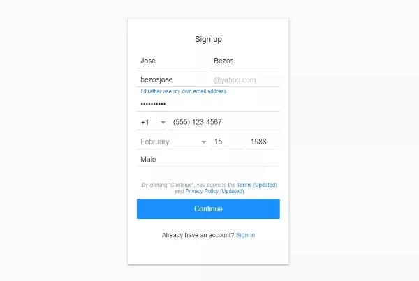 How to set up a Yahoo Mail account 2