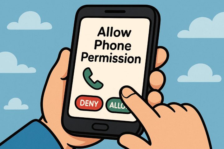 How to turn on Phone Permission on your kid's device?