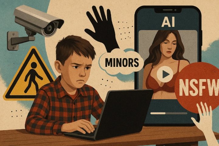 Képből videóba AI NSFW: hogyan veszélyezteti a kiskorúak biztonságát