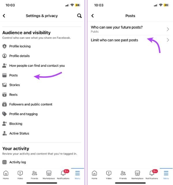 Limit past posts 2
