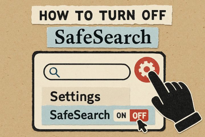 Cómo desactivar la búsqueda segura en Google, Tumblr y Pinterest