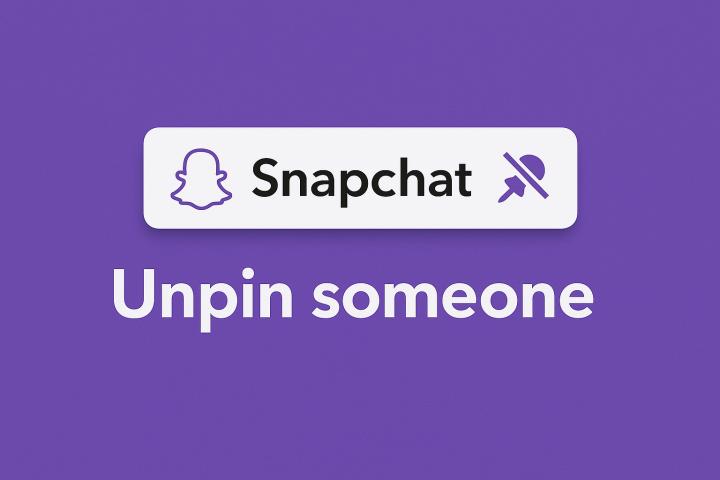 How to unpin someone on Snapchat: A detailed guide