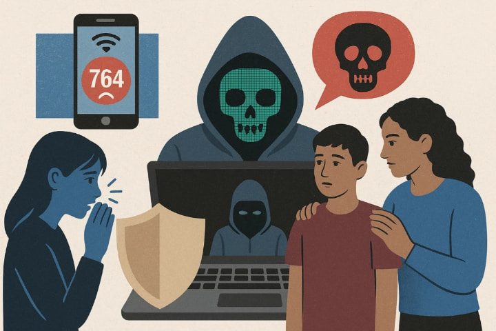Skupina 764: Digitální hrozba zaměřená na zranitelné teenagery a jak je chránit