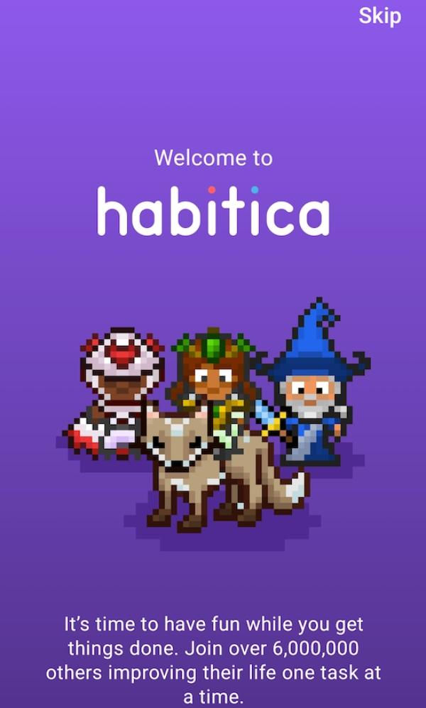 založit Habiticu