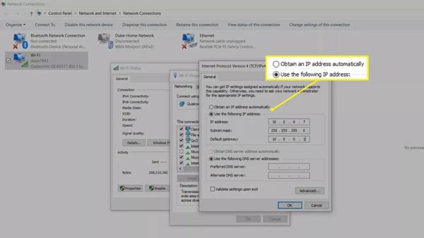 How to change the IP address on Windows  6