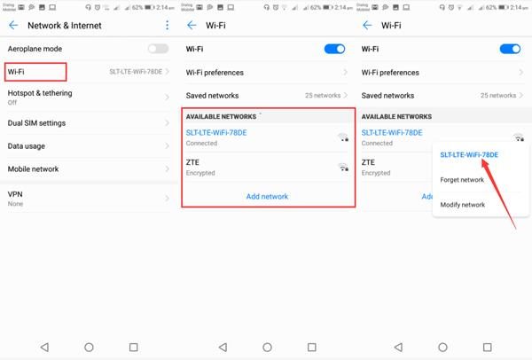How to change the IP address on mobile devices 2