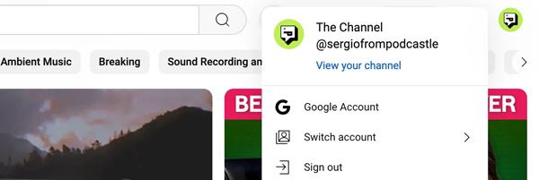 How to change your YouTube channel name on desktop 1