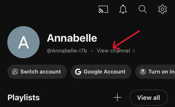 How to change your YouTube channel name on mobile 2