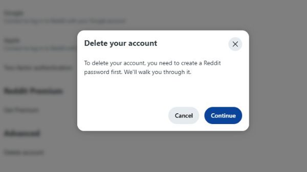How to delete a Reddit account on desktop 4