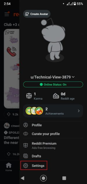 How to delete a Reddit account on mobile 2