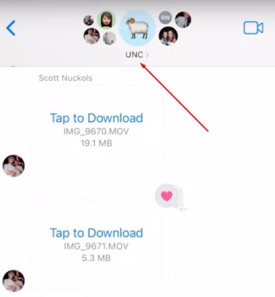 Kako ukloniti nekoga iz grupne poruke na iPhoneu 1