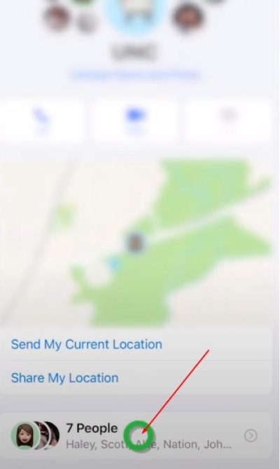 Kako ukloniti nekoga iz grupne poruke na iPhoneu 2