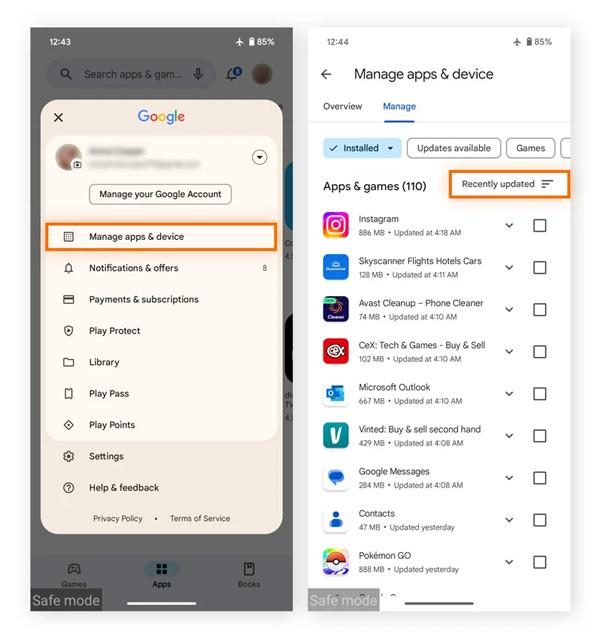 Hogyan lehet kikapcsolni a biztonságos módot Android-eszközökön 4