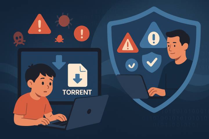 Is torrent search safe for your kids? Risks and protective measures